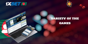 Discover the huge variety of the games on the 1xbet in Bangladesh