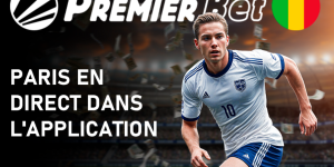 Paris en direct dans l'application Premier Bet